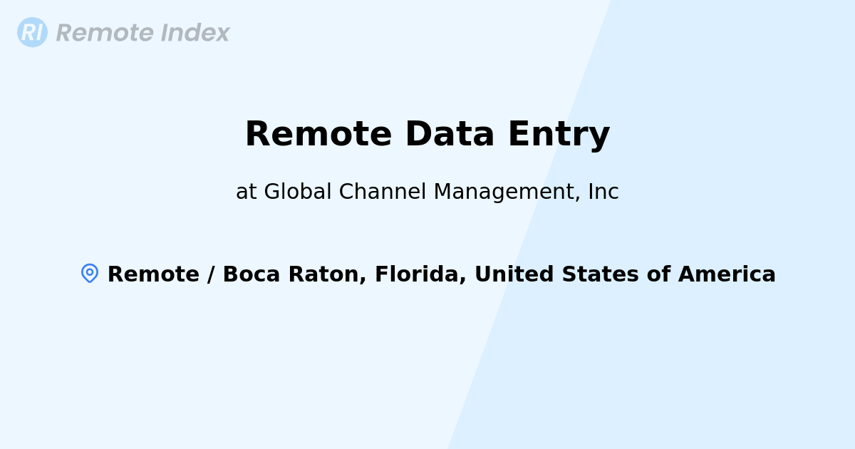 remote-data-entry-remote-index